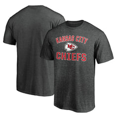 Kansas City Chiefs Victory Arch T-Shirt - Heather Charcoal T-shirts