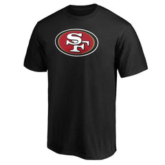 San Francisco 49ers Primary Logo T-Shirt - Black T-shirts