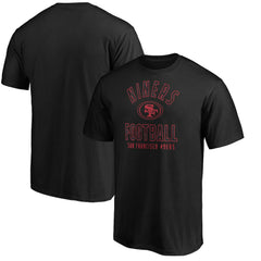 San Francisco 49ers Nickname Arc T-Shirt - Black T-shirts