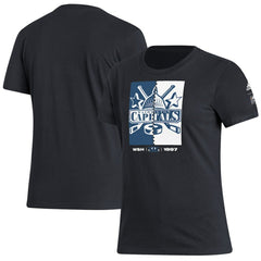 Washington Capitals adidas Women's Reverse Retro 2.0 Playmaker T-Shirt - Black | US 4712188