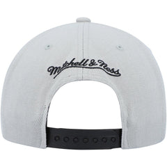 Chicago Bulls Day One Snapback Hat Black/Gray - Mitchell & Ness