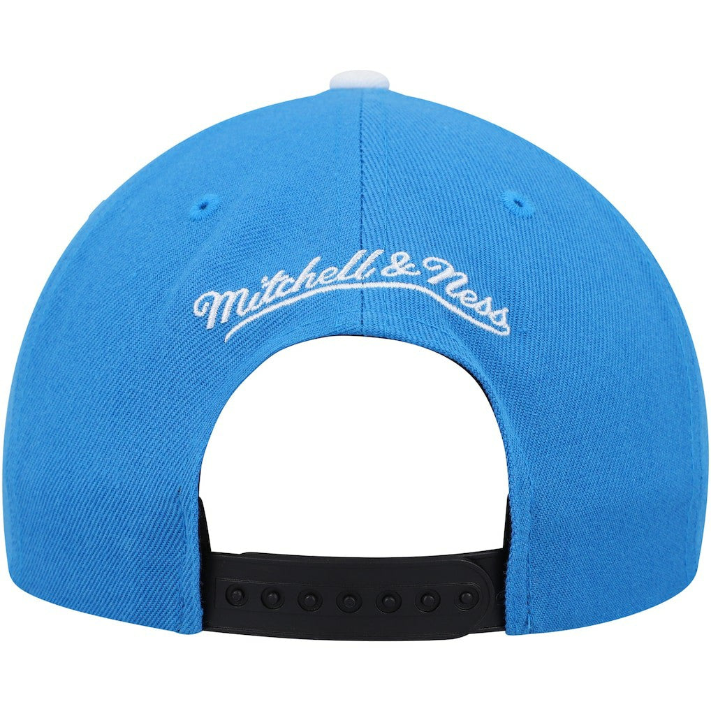 Chicago Bulls Day One Snapback Hat Black/White - Mitchell & Ness