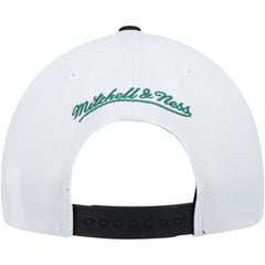 Chicago Bulls Day One Snapback Hat White/Green - Mitchell & Ness