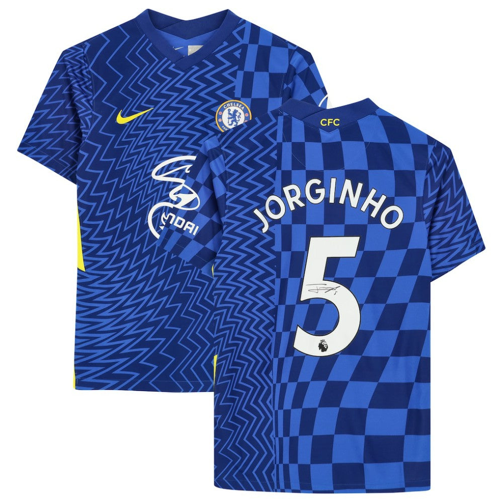 Jorginho Chelsea Autographed 2021-22 Home Jersey - Fanatics for sale