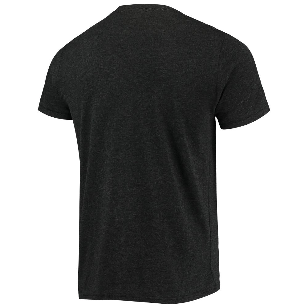Cincinnati Reds Homage Hand-Drawn Logo Tri-Blend T-Shirt - Charcoal T-shirts