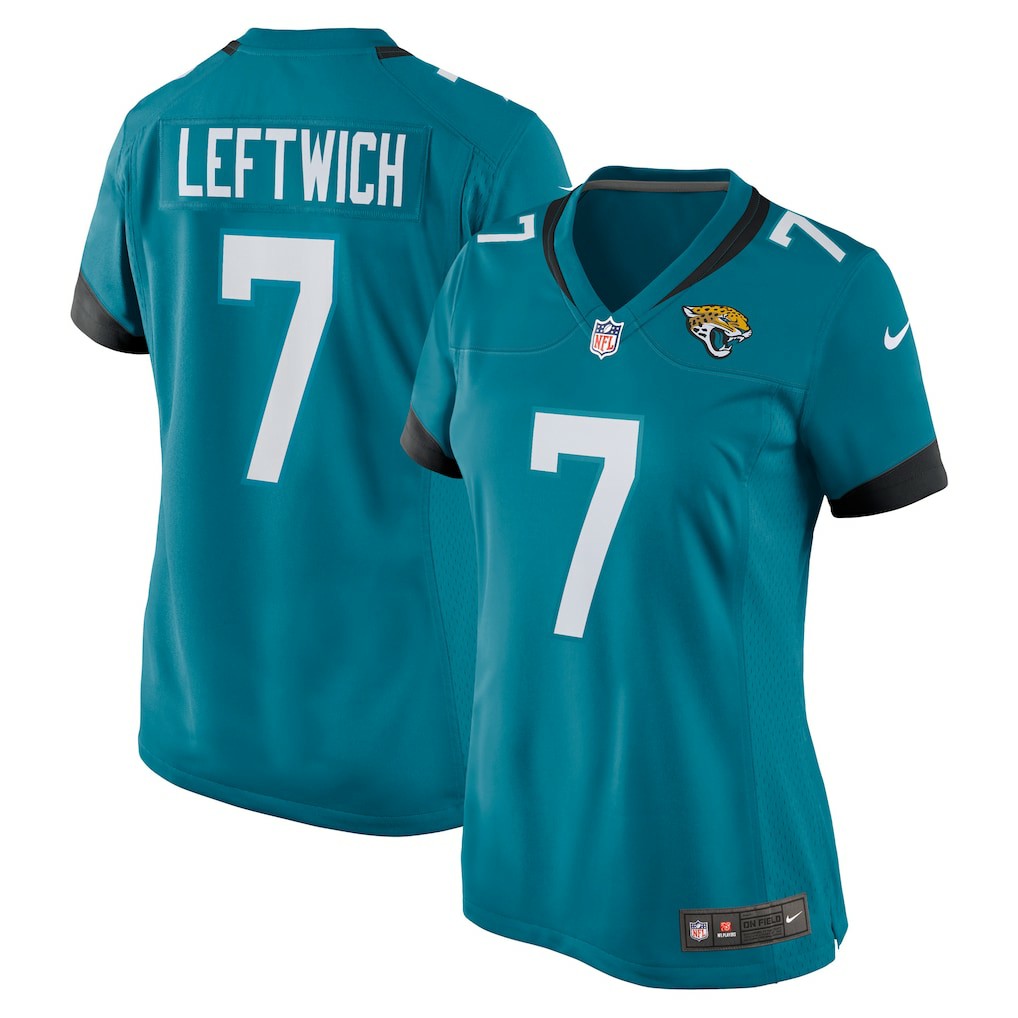 Byron Leftwich Jacksonville Jaguars Women's Retired Player Game Jersey - Teal Jerseys
