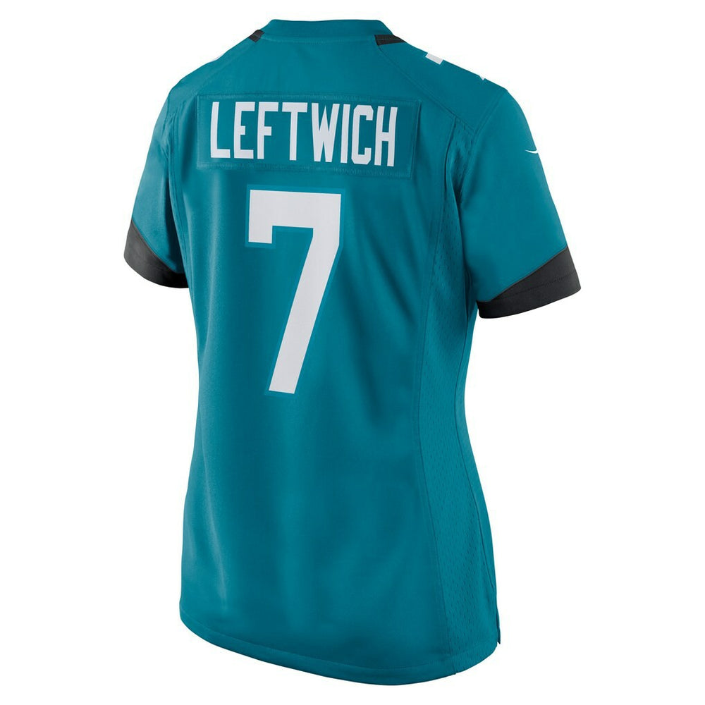 Byron Leftwich Jacksonville Jaguars Women's Retired Player Game Jersey - Teal Jerseys