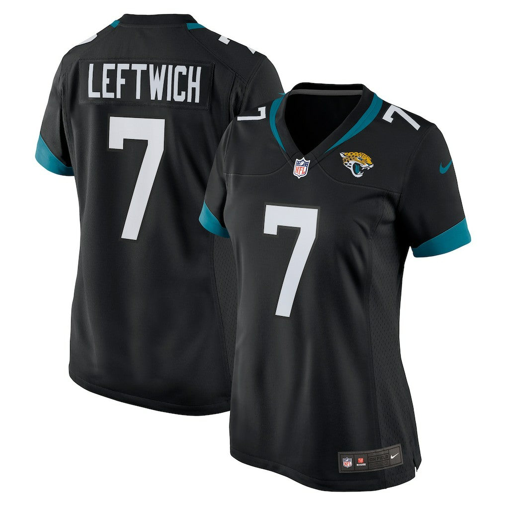Byron Leftwich Jacksonville Jaguars Women's Alternate Retired Player Game Jersey - Black Jerseys
