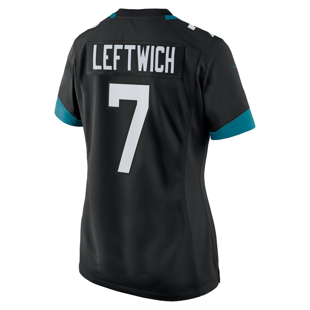 Byron Leftwich Jacksonville Jaguars Women's Alternate Retired Player Game Jersey - Black Jerseys