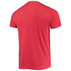 Cleveland Guardians Homage Hyper Local Tri-Blend T-Shirt - Red T-shirts