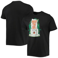 Cincinnati Bengals '47 Logo Super Rival T-Shirt - Black T-shirts