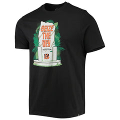 Cincinnati Bengals '47 Logo Super Rival T-Shirt - Black T-shirts