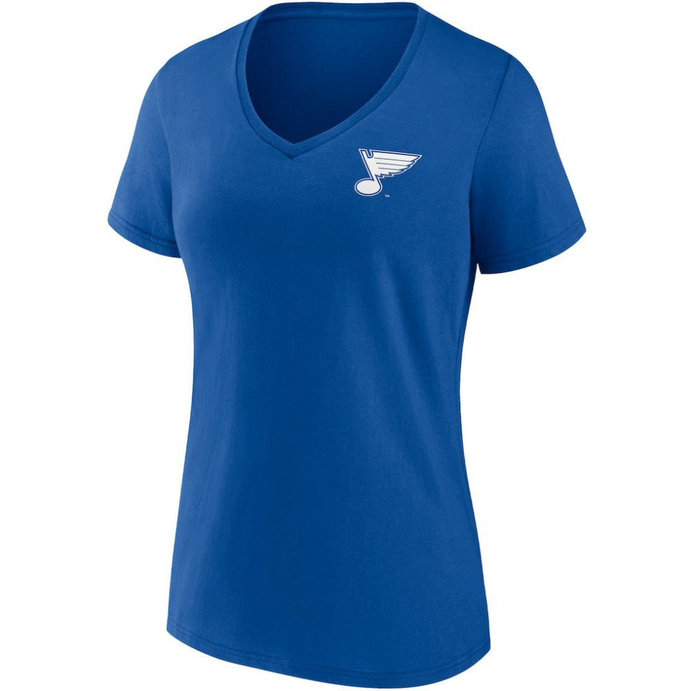 St. Louis Blues Fanatics Women's Team Mother's Day V-Neck T-Shirt - Blue | US 4720216