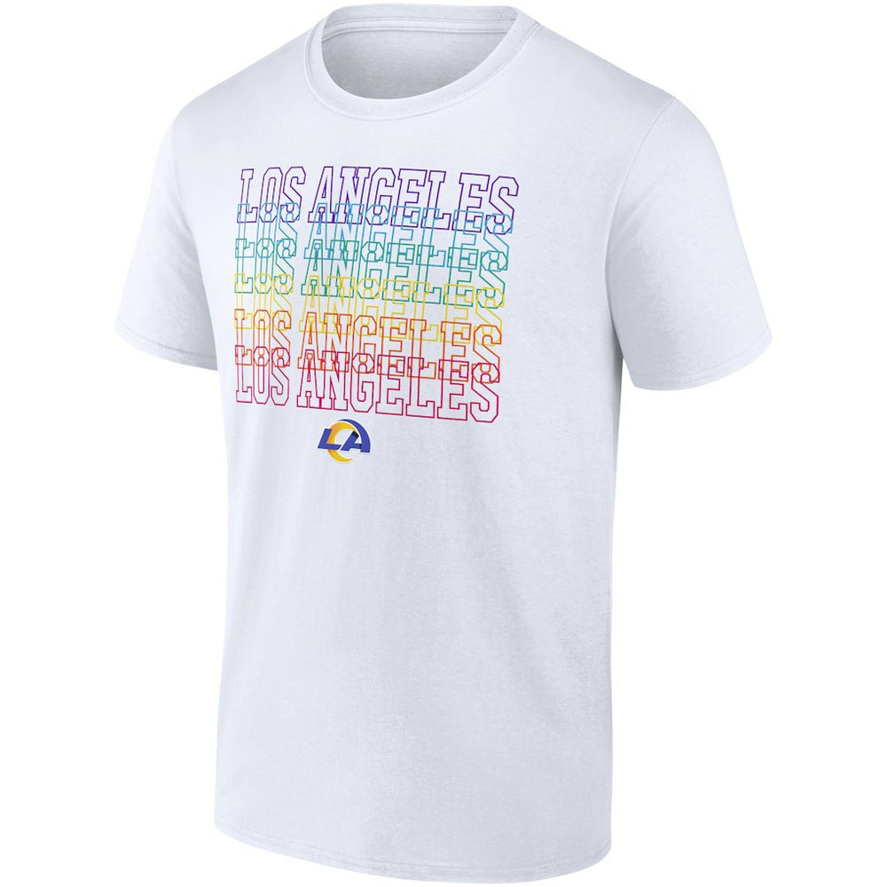 Los Angeles Rams City Pride Team T-Shirt - White T-shirts