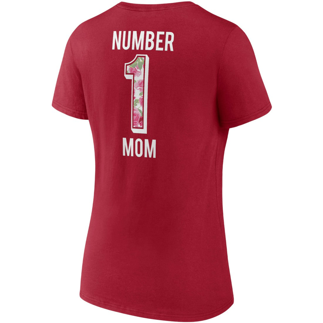 Tampa Bay Buccaneers Women's Team Mother's Day V-Neck T-Shirt - Red T-shirts