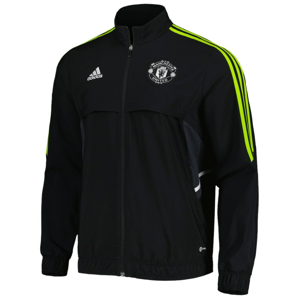 Manchester United Presentation AEROREADY Full-Zip Jacket Black - Adidas online