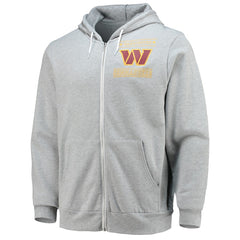 Washington Commanders NFL x Darius Rucker Collection Sponge Fleece Full-Zip Hoodie - Heathered Gray Hoodies