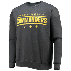 Washington Commanders NFL x Darius Rucker Collection Star Sponge Fleece Pullover Sweatshirt - Charcoal Pullover