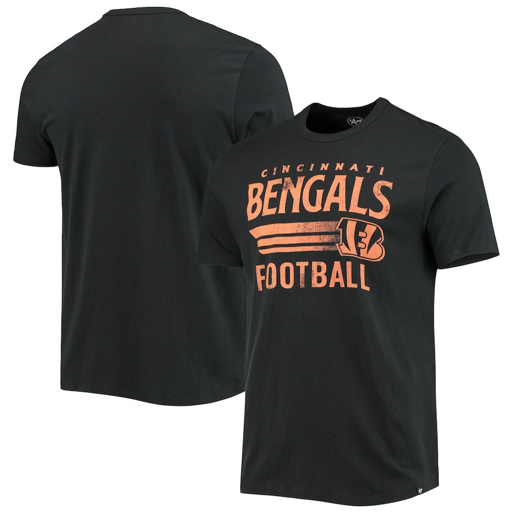 Cincinnati Bengals '47 Conrider Franklin T-Shirt - Black T-shirts