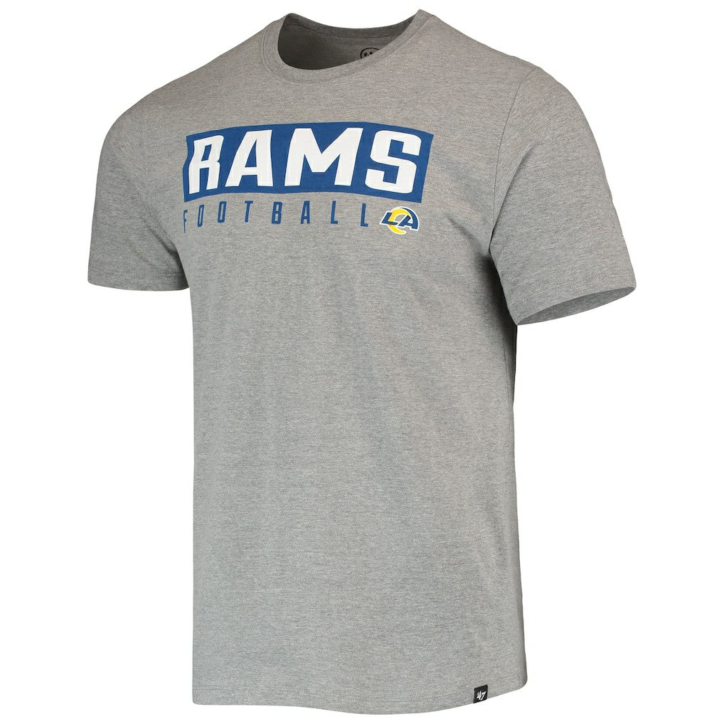 Los Angeles Rams '47 Major Super Rival T-Shirt - Gray T-shirts