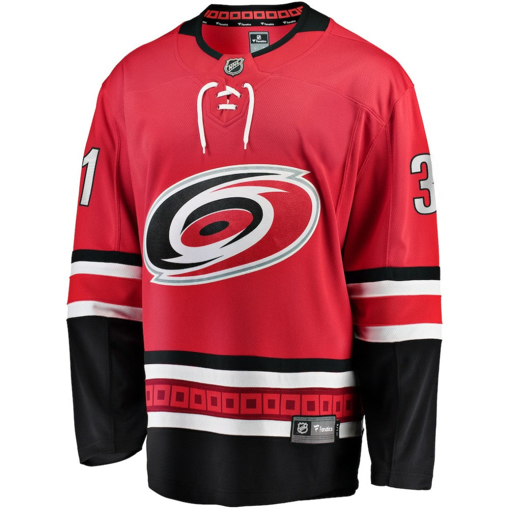 Frederik Andersen Carolina Hurricanes Fanatics Alternate Breakaway Player Jersey - Red | US 4724190