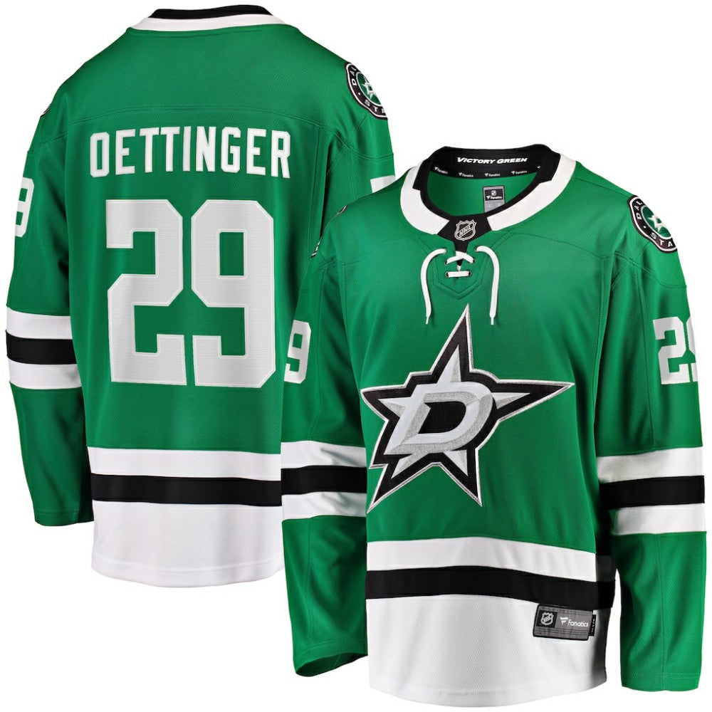 Jake Oettinger Dallas Stars Fanatics Home Breakaway Player Jersey - Kelly Green | US 4724211