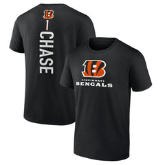 Ja'Marr Chase Cincinnati Bengals Playmaker T-Shirt - Black T-shirts