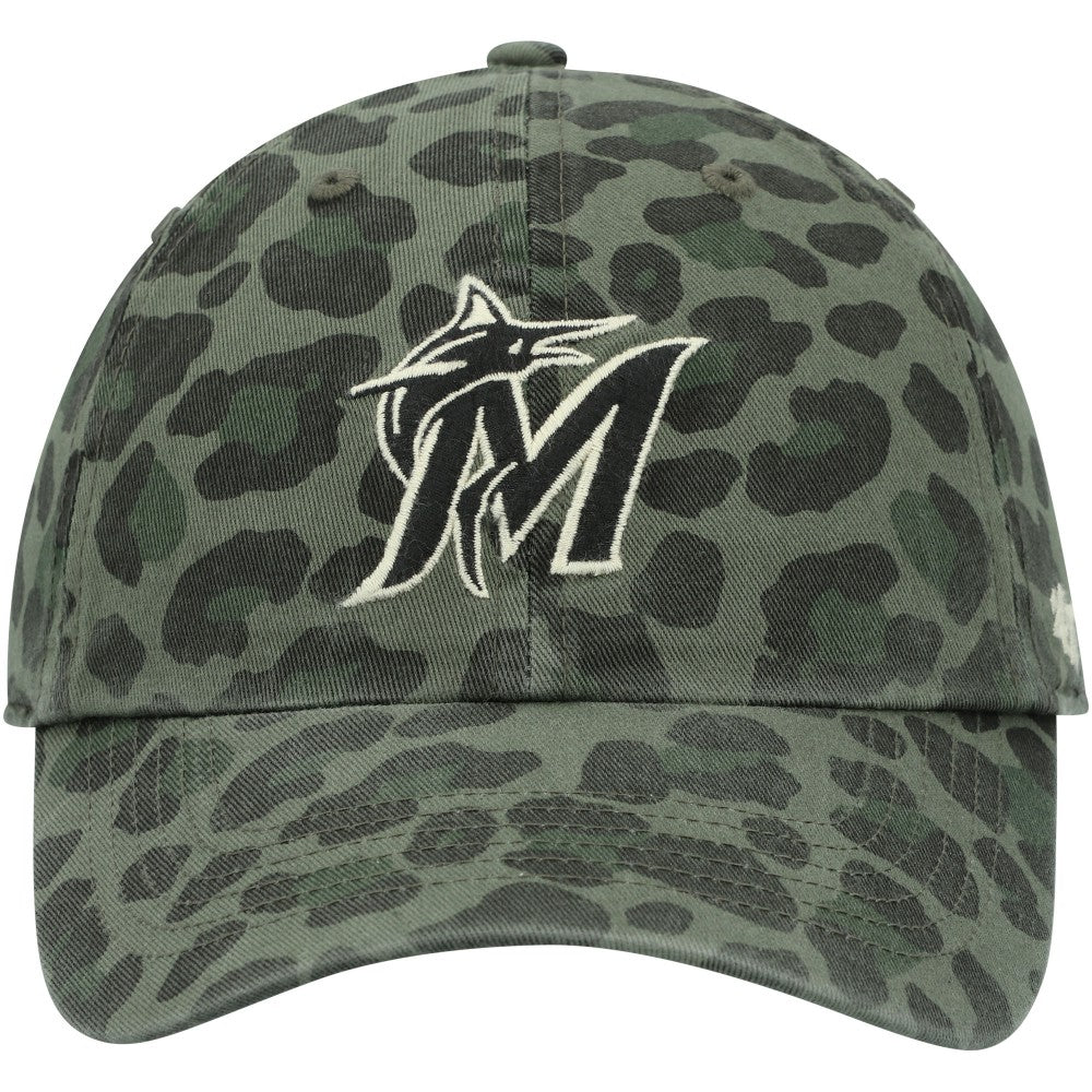 Miami Marlins '47 Women's Bagheera Clean Up Adjustable Hat - Green Hats