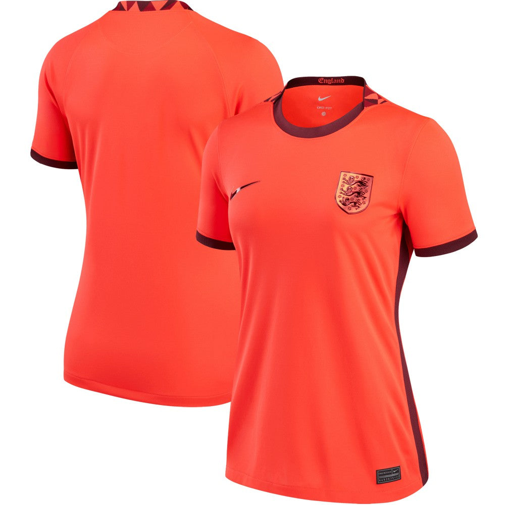 England Women's National Team Women's 2022/23 Away Replica Blank Jersey Red - Nike online