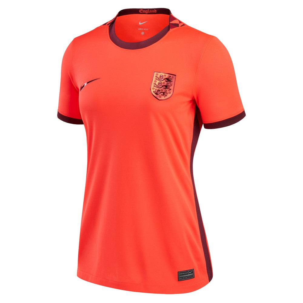 England Women's National Team Women's 2022/23 Away Replica Blank Jersey Red - Nike online