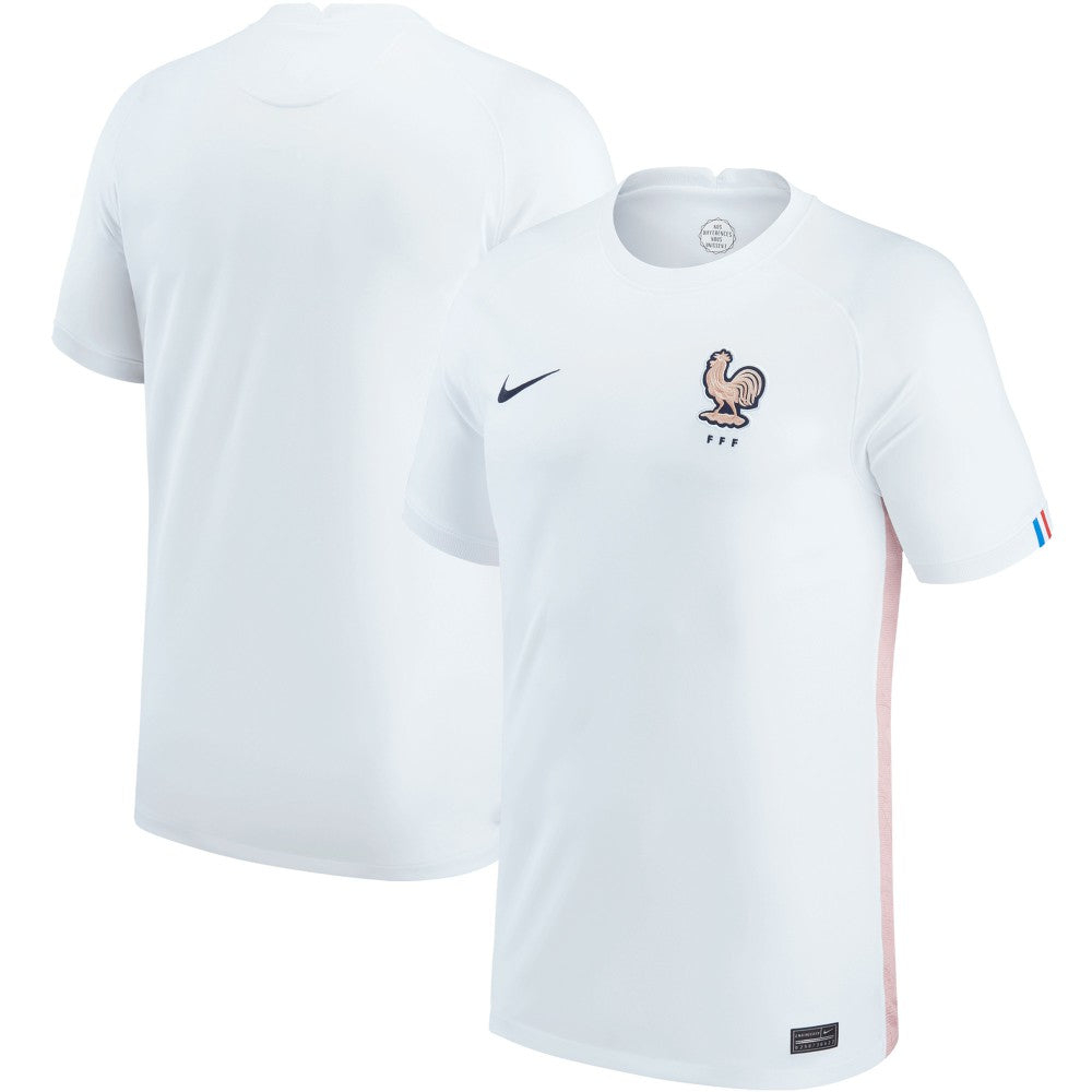 France Women's National Team 2022/23 Away Replica Blank Jersey White - Nike sale