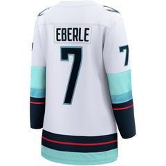 Jordan Eberle Seattle Kraken Fanatics Women's Away Breakaway Jersey - White | US 4727390
