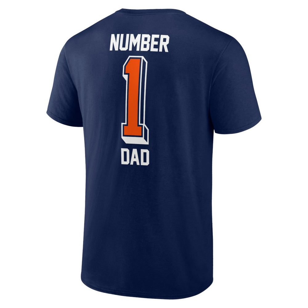 Denver Broncos Number One Dad T-Shirt - Navy T-shirts