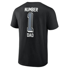 Las Vegas Raiders Number One Dad T-Shirt - Black T-shirts