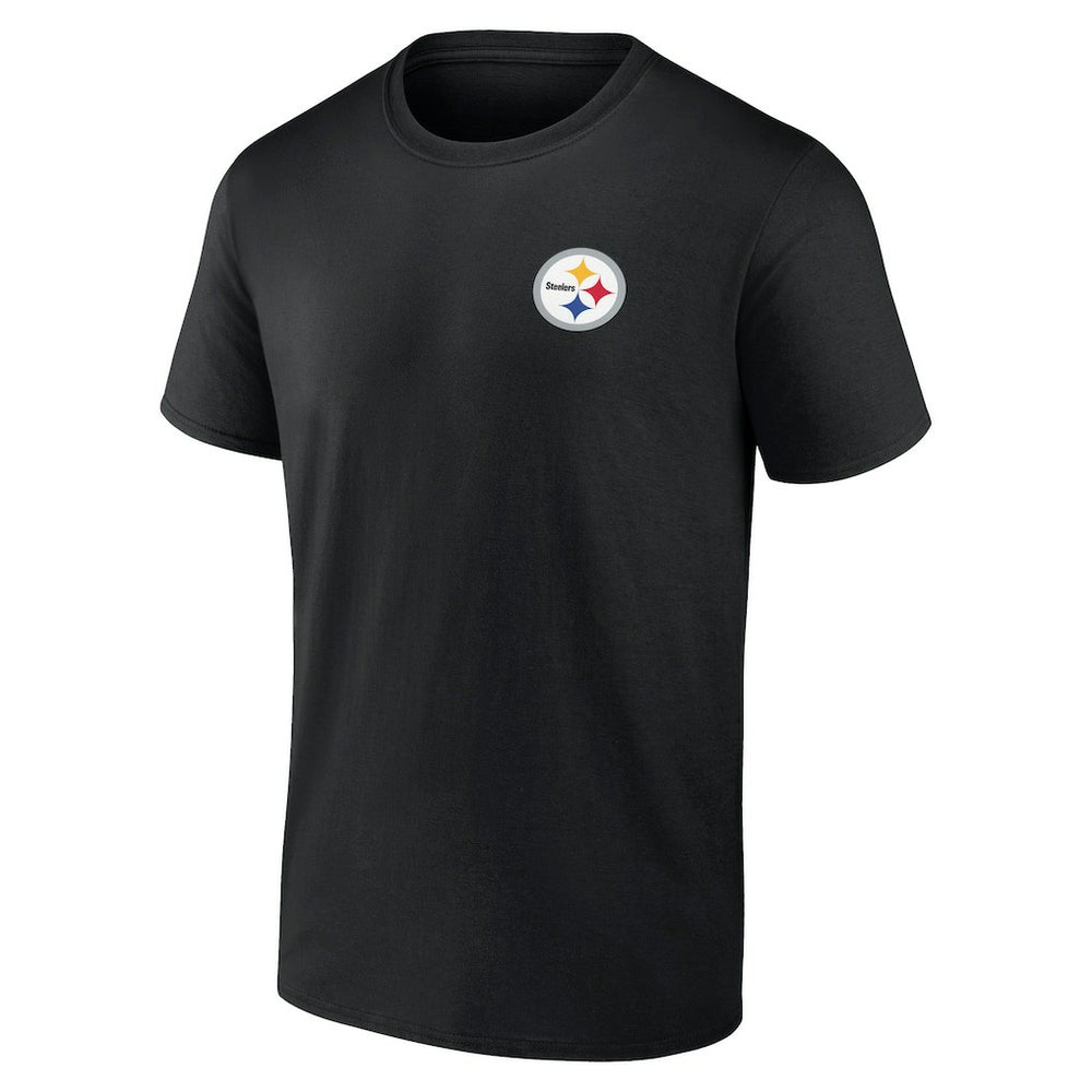 Pittsburgh Steelers Number One Dad T-Shirt - Black T-shirts
