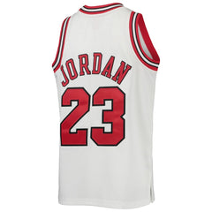 Michael Jordan Chicago Bulls Youth 1997/98 Hardwood Classics Authentic Jersey White - Mitchell & Ness outlet