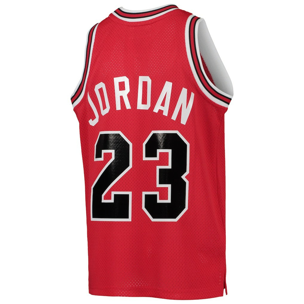 Michael Jordan Chicago Bulls Youth 1984/85 Hardwood Classics Authentic Jersey Red - Mitchell & Ness