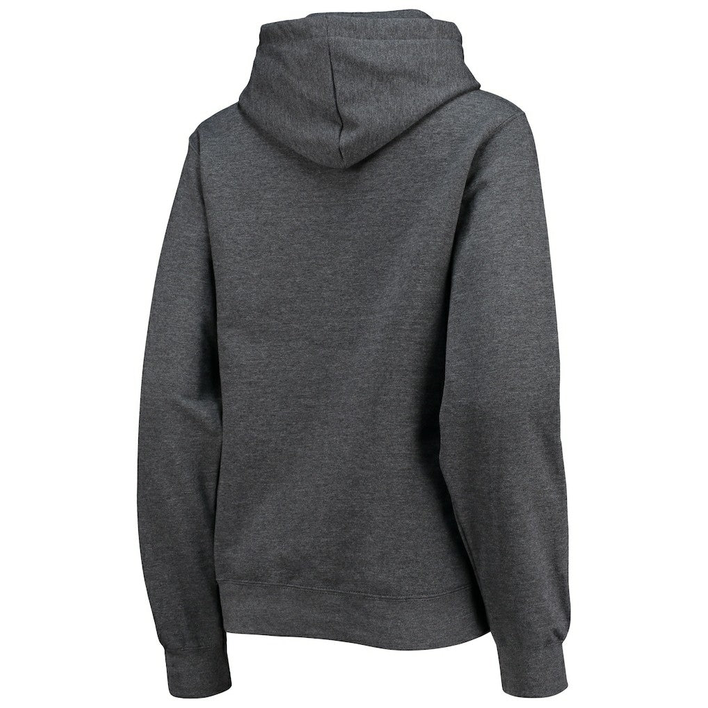Washington Commanders WEAR by Erin Andrews Women's Fleece Pullover Hoodie - Heathered Gray Hoodies