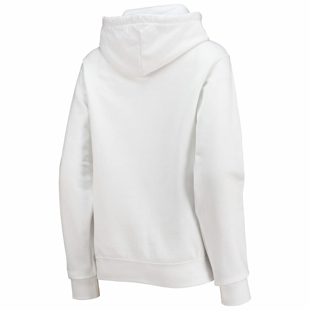Washington Commanders WEAR by Erin Andrews Women's Fleece Pullover Hoodie - White Hoodies