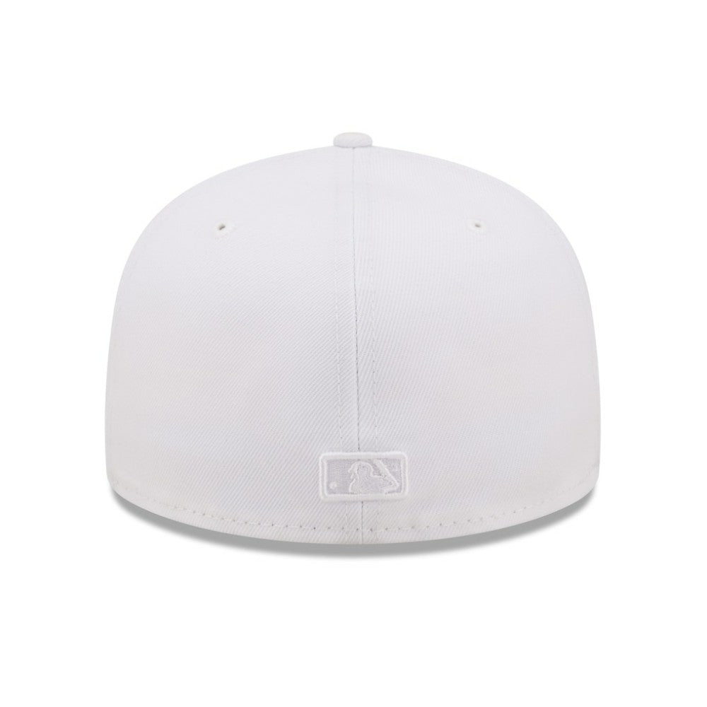 Colorado Rockies New Era White on White 59FIFTY Fitted Hat Hats