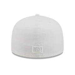 Houston Astros New Era White on White 59FIFTY Fitted Hat Hats