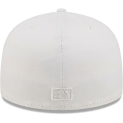 Toronto Blue Jays New Era White on White 59FIFTY Fitted Hat Hats