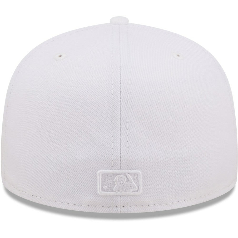 Pittsburgh Pirates New Era White on White 59FIFTY Fitted Hat Hats