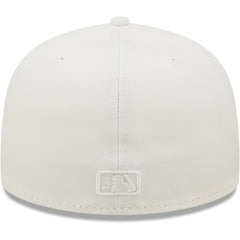 Boston Red Sox New Era White on White 59FIFTY Fitted Hat Hats