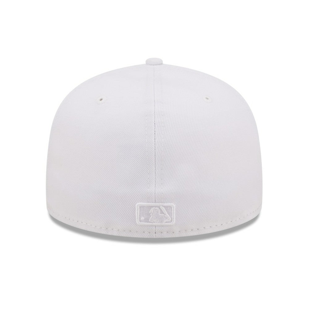 Texas Rangers New Era White on White 59FIFTY Fitted Hat Hats