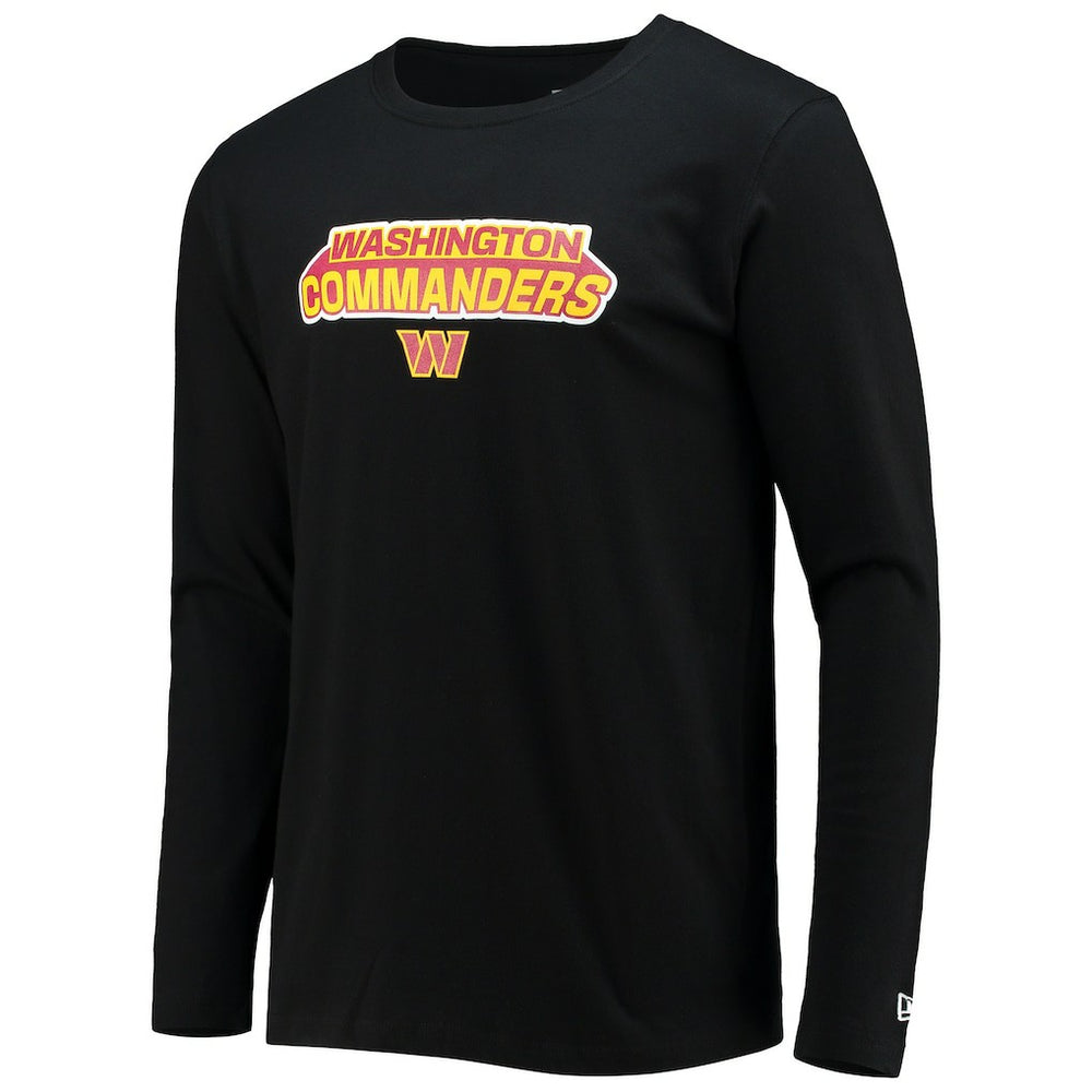 Washington Commanders New Era Long Sleeve T-Shirt - Black T-shirts