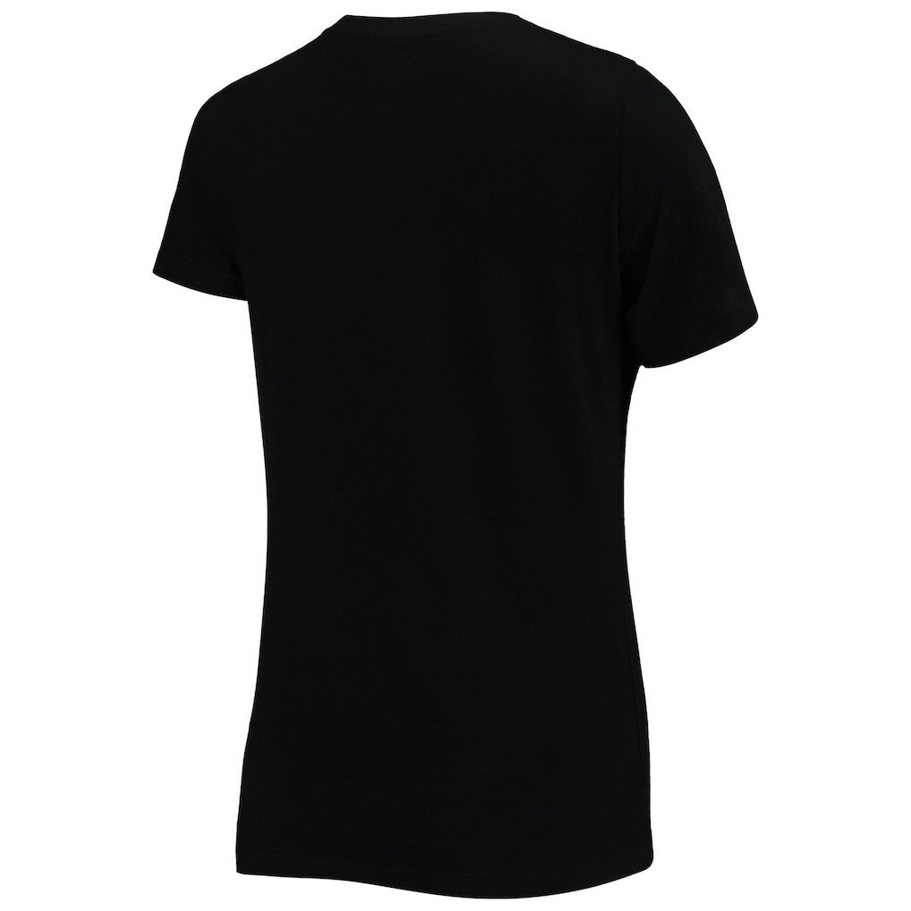 Washington Commanders New Era Women's V-Neck T-Shirt - Black T-shirts