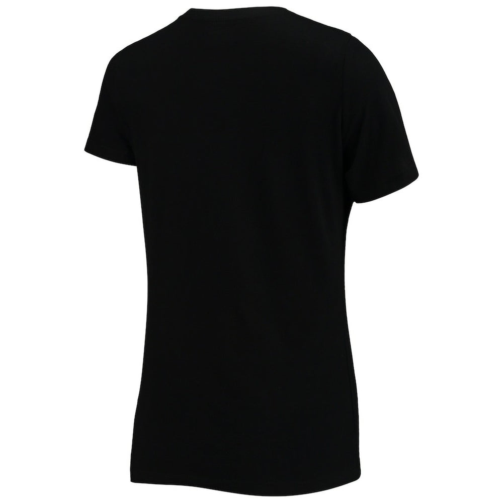 Washington Commanders New Era Women's V-Neck T-Shirt - Black T-shirts