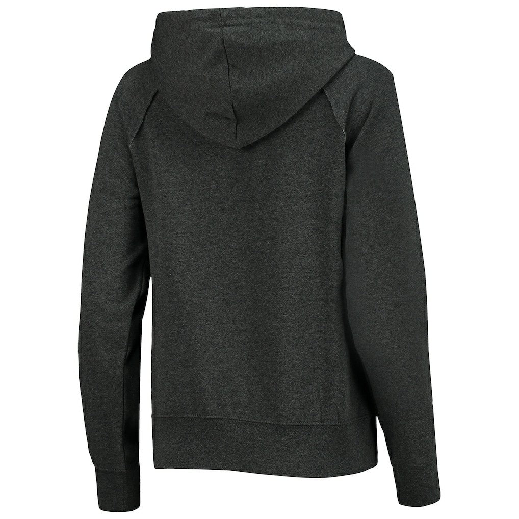 Washington Commanders New Era Women's Raglan Pullover Hoodie - Heathered Charcoal Hoodies