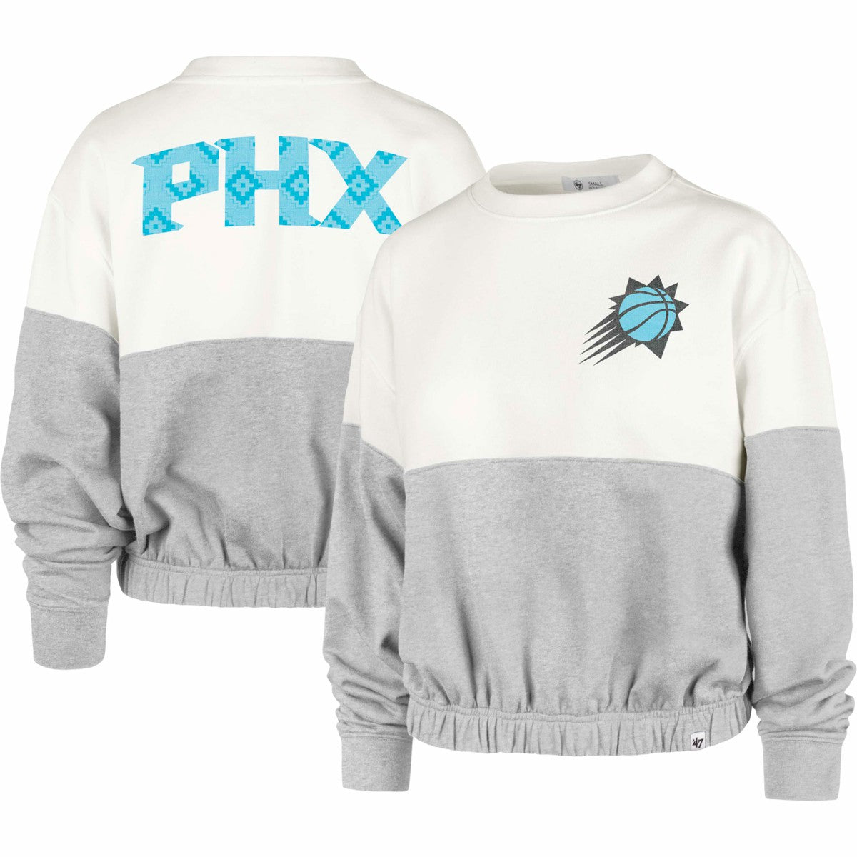 Phoenix Suns '47 Women's 2022/23 City Edition Take Two Bonita Sweatshirt Cream - 47 brand